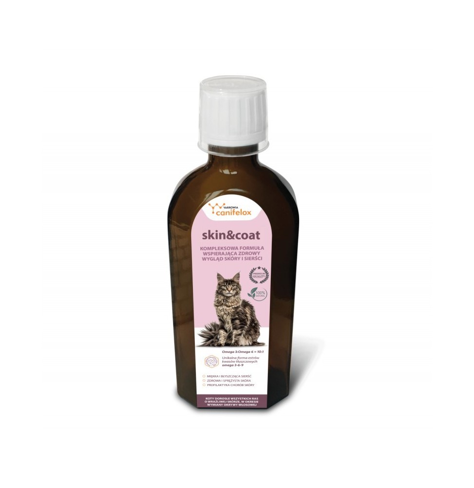 Canifelox Skin & Coat Cat 150 ml preparation for cats