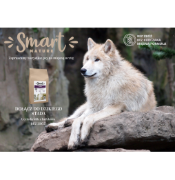 Smart Nature Dog Sensitive Rabbit 6kg grain-free food for dogs of all breeds, without chicken, 50% rabbit and turkey meat
